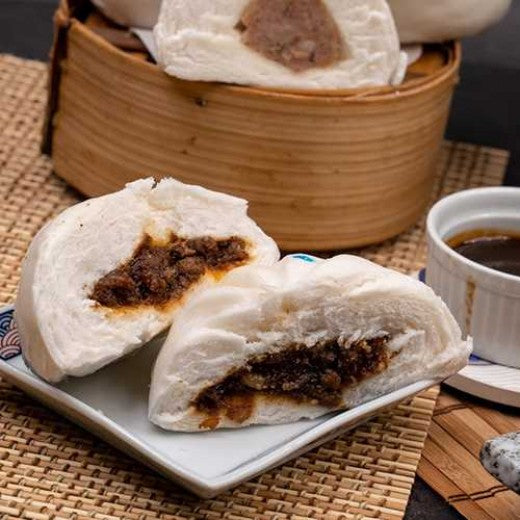 SPK CHILI ASADO SIOPAO with SAUCE (FROZEN)