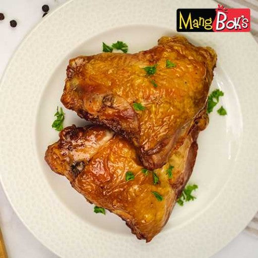 MANG BOK'S MARINATED CHICKEN THIGH TRAY W/ SAUCE (FROZEN)