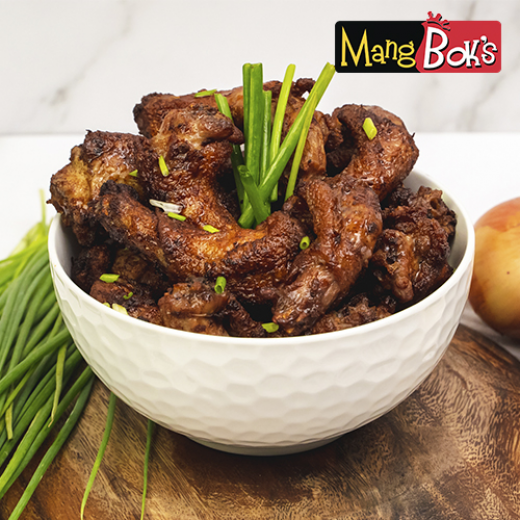 MANG BOK'S MARINATED CHICKEN NECK TRAY w/ SAUCE (FROZEN)