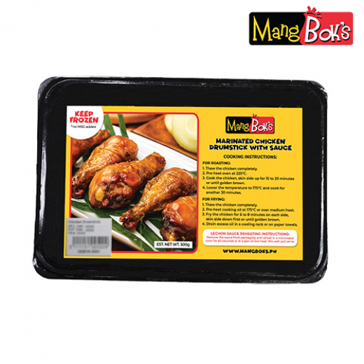 MANG BOK'S MARINATED CHICKEN DRUMSTICK TRAY w/ SAUCE (FROZEN)
