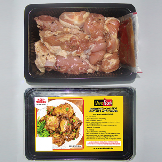 MANG BOK'S MARINATED CHICKEN CUT-UPS TRAY W/ SAUCE (FROZEN)