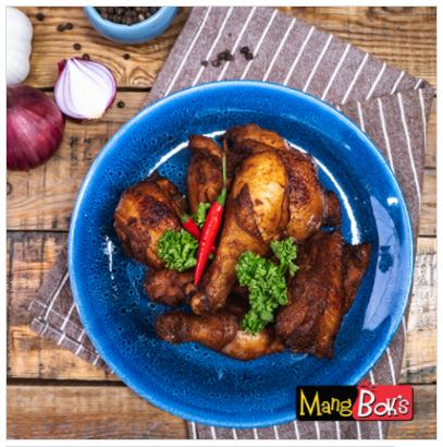 MANG BOK'S MARINATED SPICY CHICKEN CUT-UPS TRAY (FROZEN)