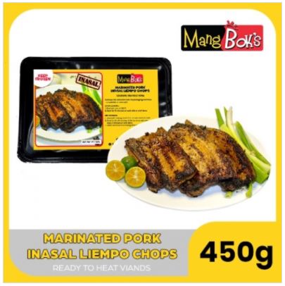 MANG BOK'S MARINATED PORK INASAL LIEMPO CHOPS