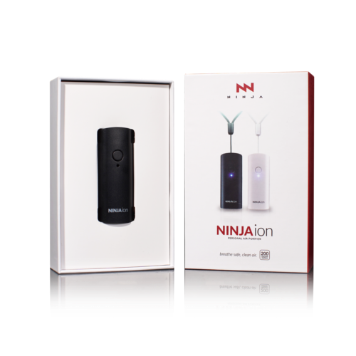 NINJAion | PERSONAL AIR PURIFIER BLACK