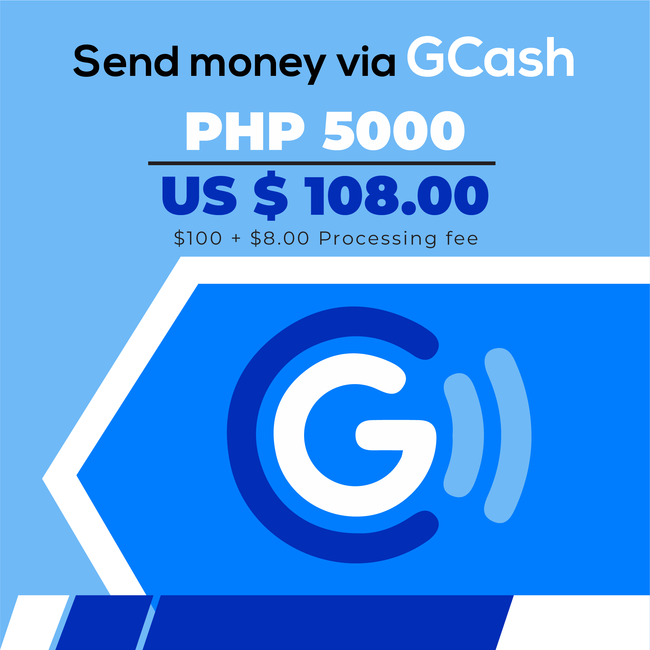 PHP 5000 | via GCash