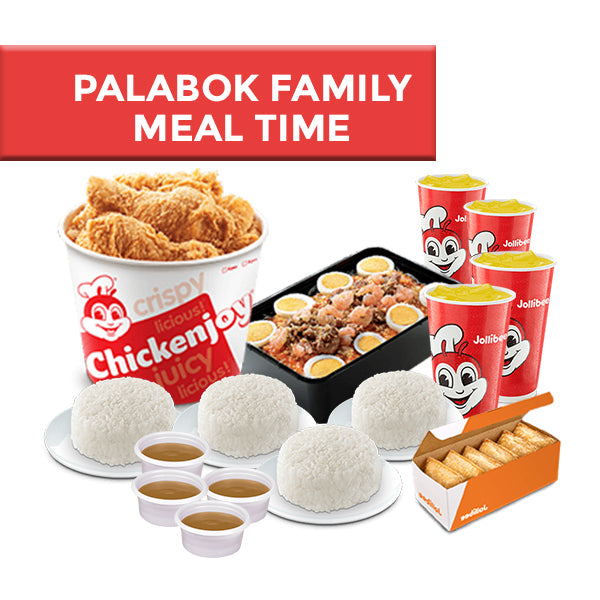 Palabok Family Meal Time